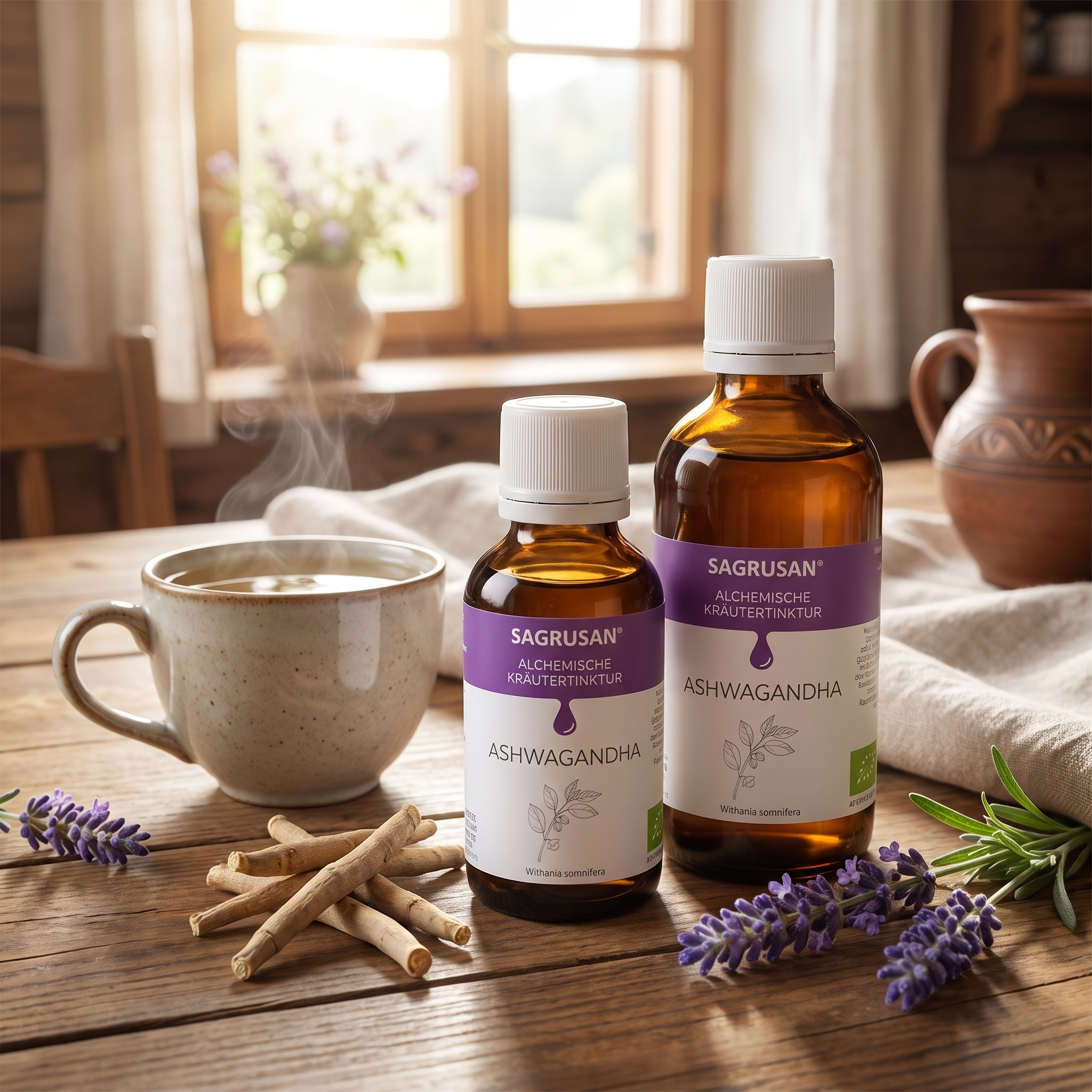 Ashwagandha Tinktur Bio im Alltag